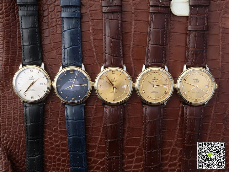 Omega De Ville 424.20.37.20.03.001 TW Factory 1:1 Best Edition Replica Watch Blue Dial